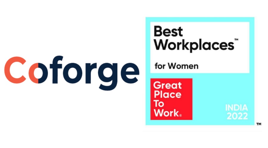 Coforge recognized by Great Place to Work® among India's Best Workplaces™ for Women 2022 for the second consecutive year